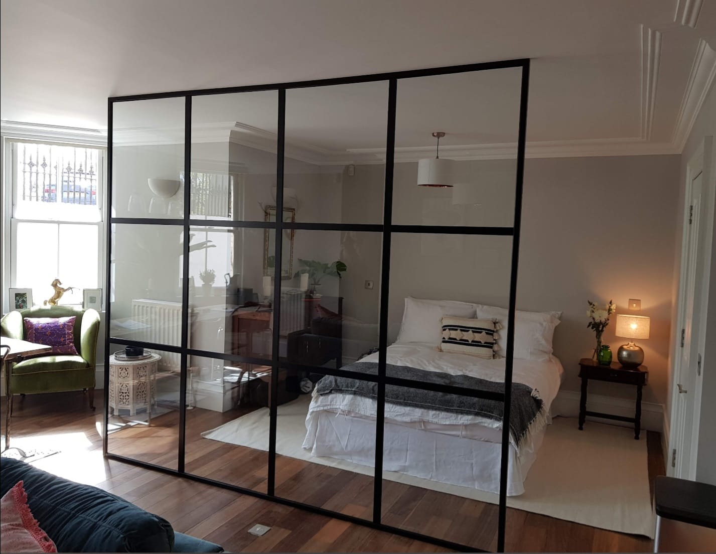 Double glazing for a quiet bedroom, London