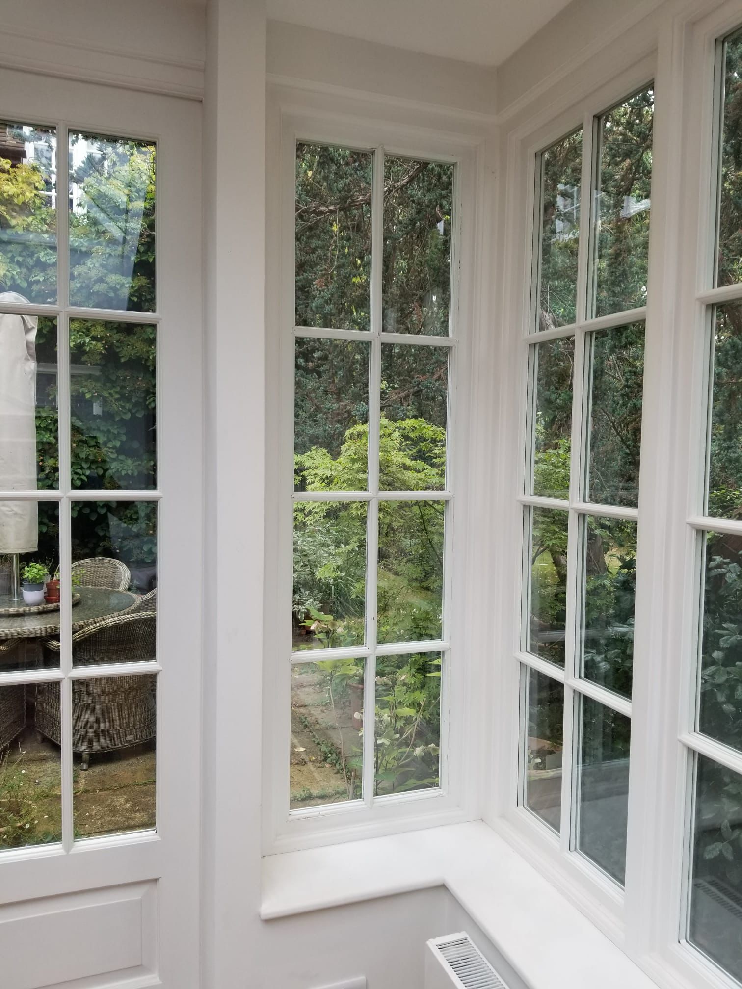 Energy efficient glass installation, London