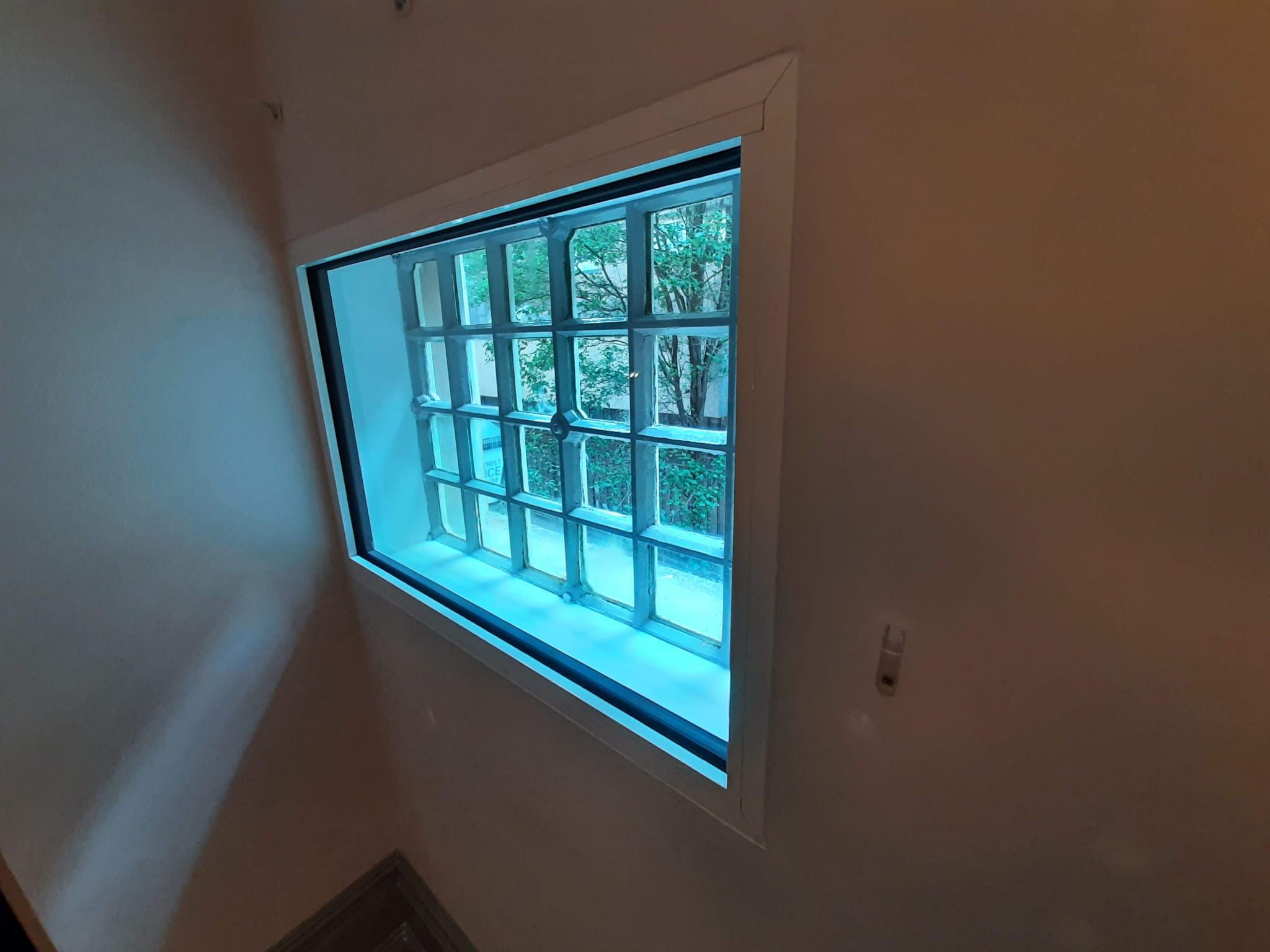 Double glazing installation, London